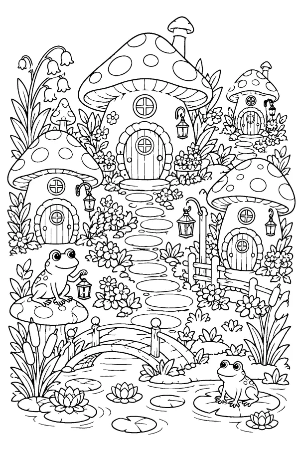 Mushroom Frog Village