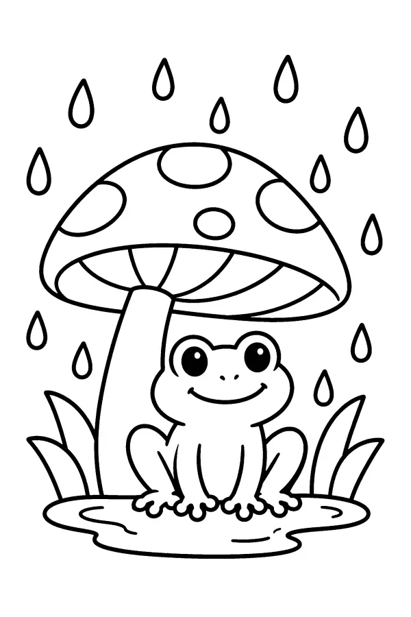 Mushroom Rain Shelter