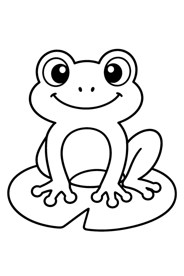 Smiling Pond Frog
