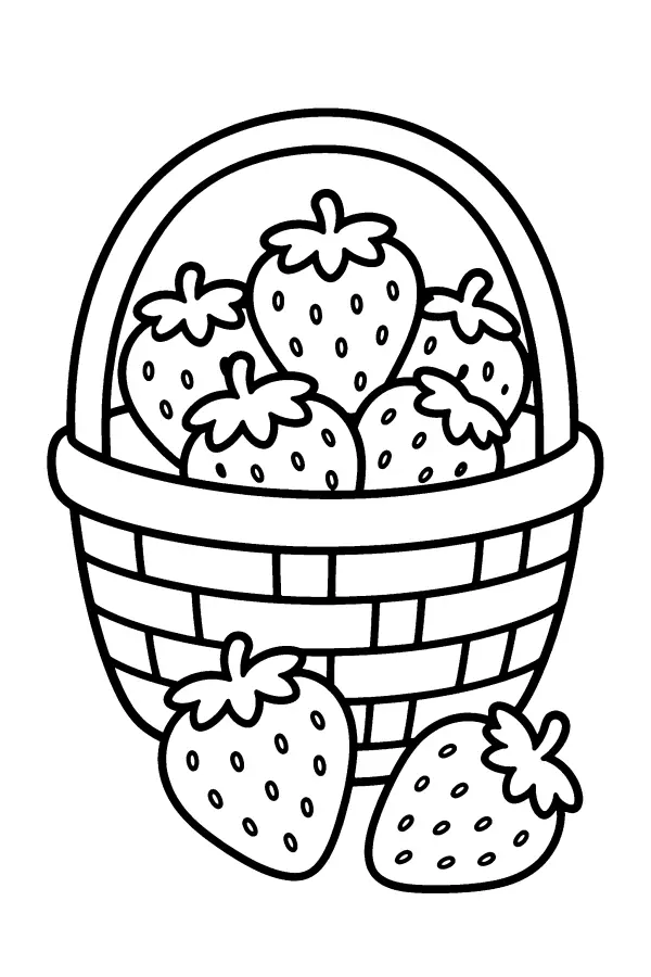 Basket Of Strawberries
