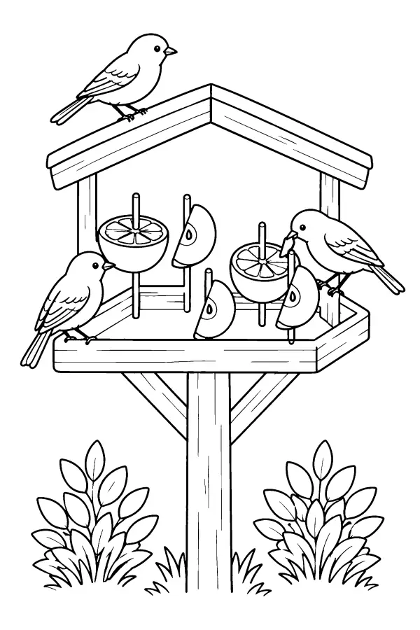 Bird Feeder Station