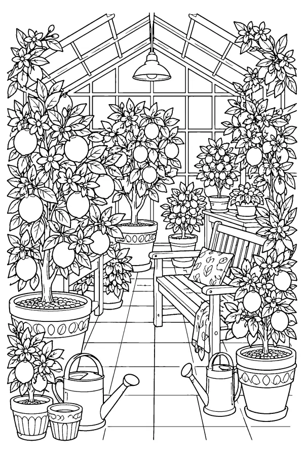 Citrus Greenhouse Haven