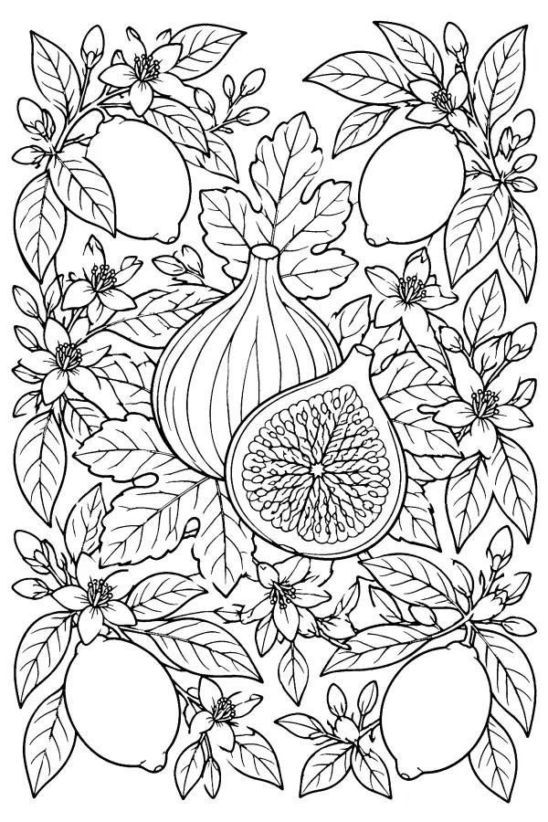 Fig Blossom Frame