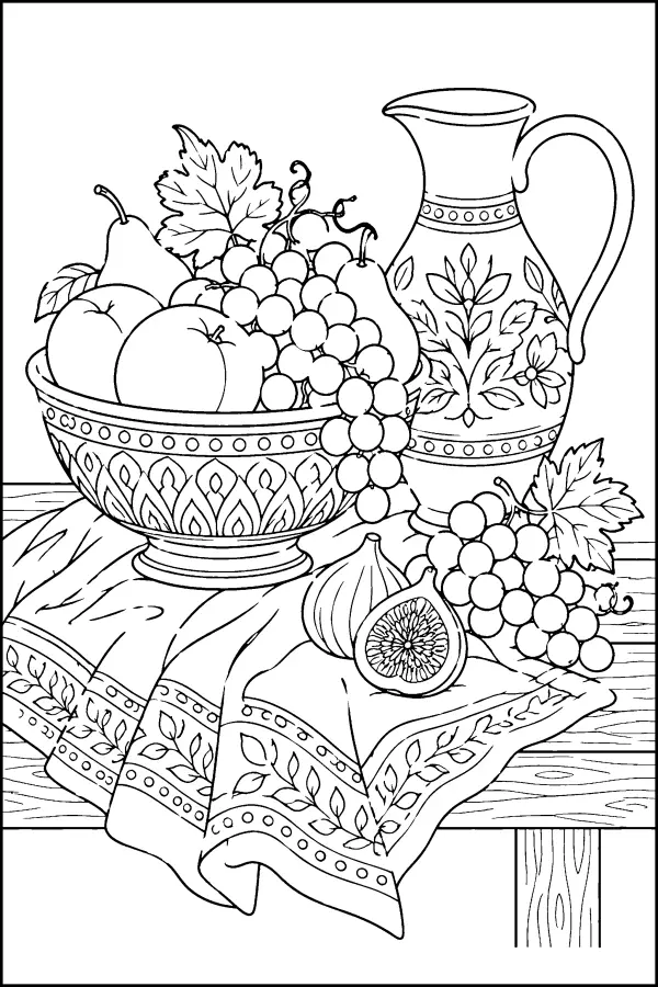 Fruit Bowl Still Life
