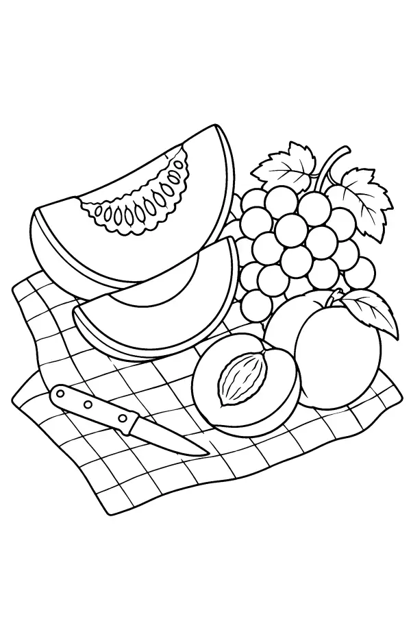 Fruit On Cloth