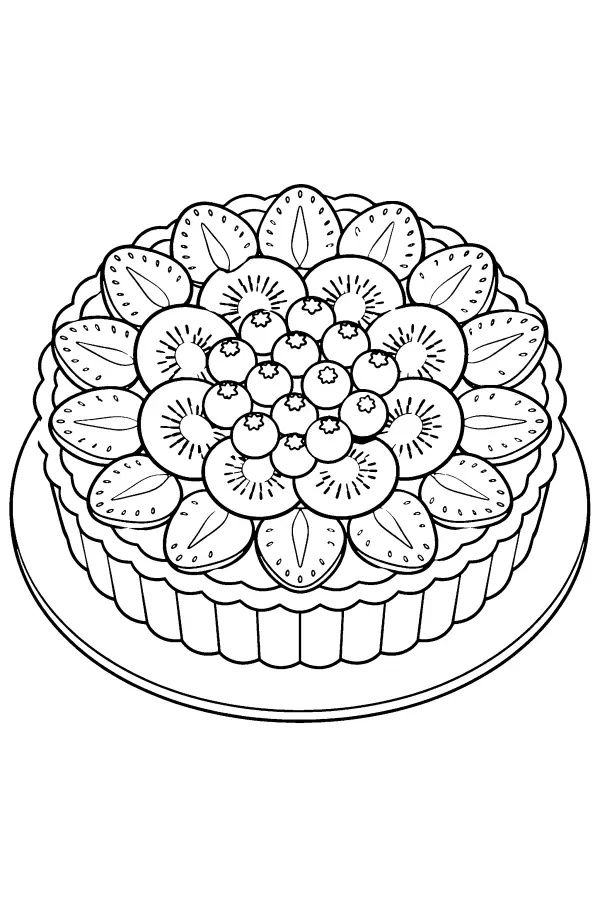 Fruit Tart Plate