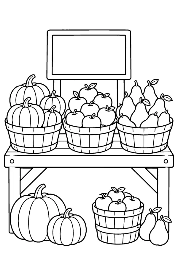 Harvest Stand Display