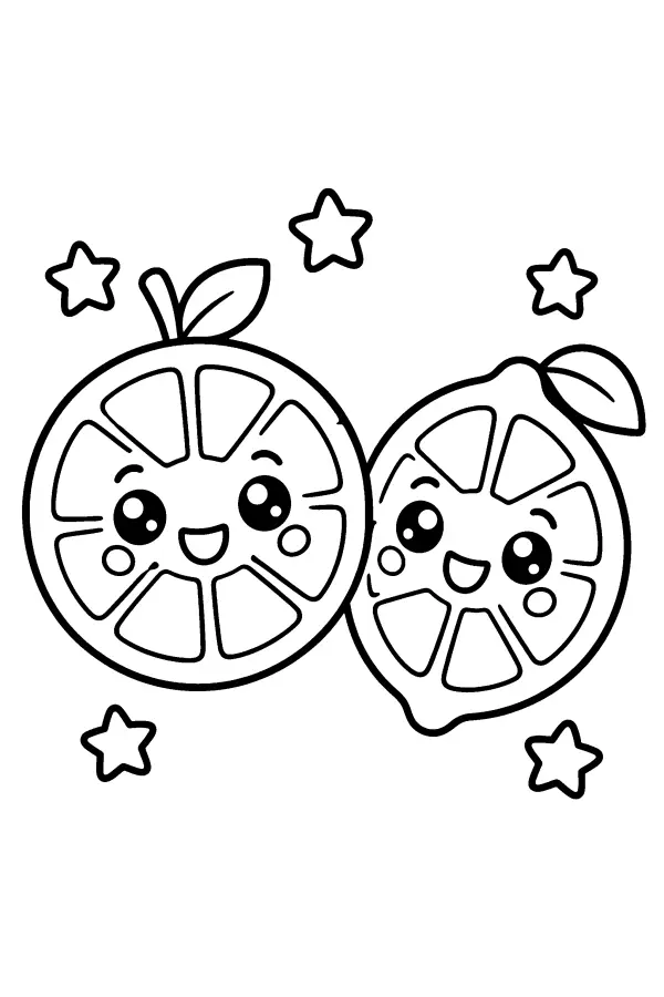 Orange And Lemon Pals