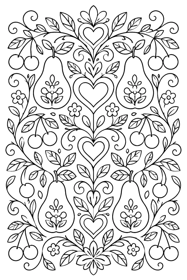 Ornate Fruit Filigree