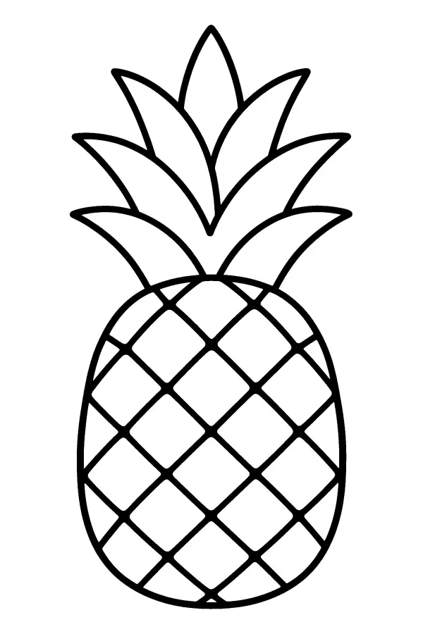 Patterned Pineapple