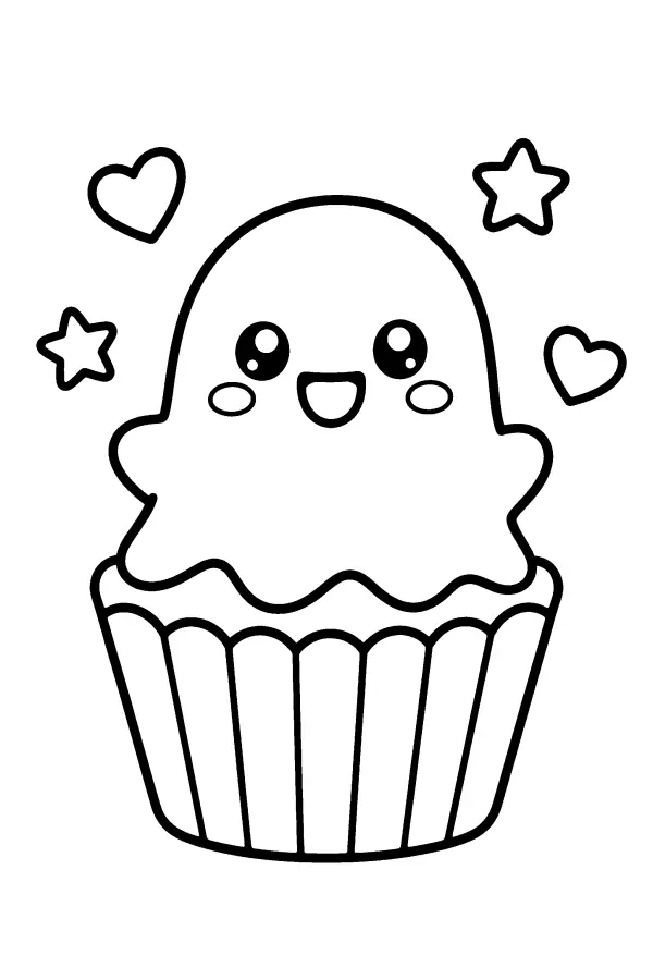 Cupcake Ghost