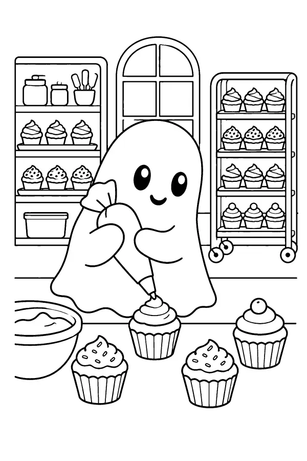 Ghost Cupcake Bakery