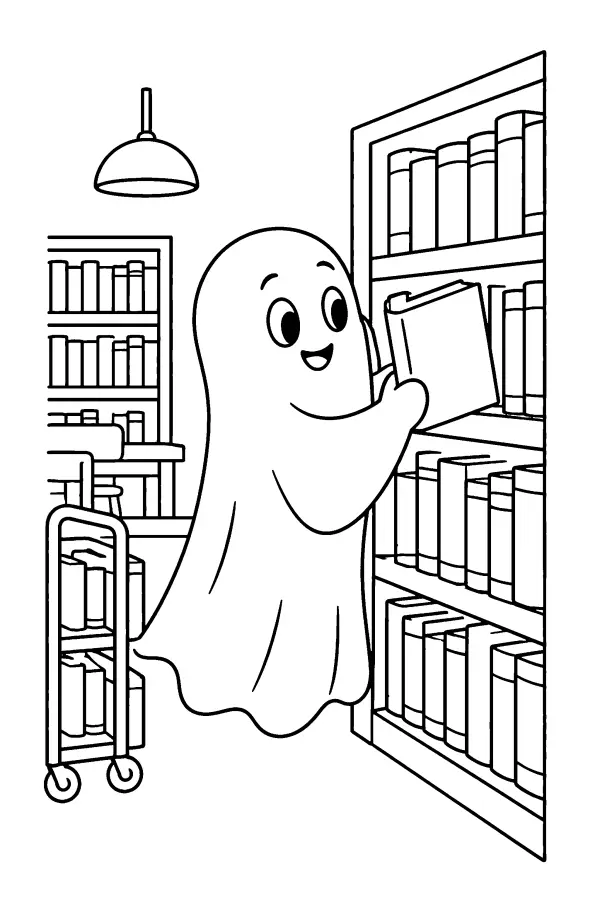 Ghost In The Library