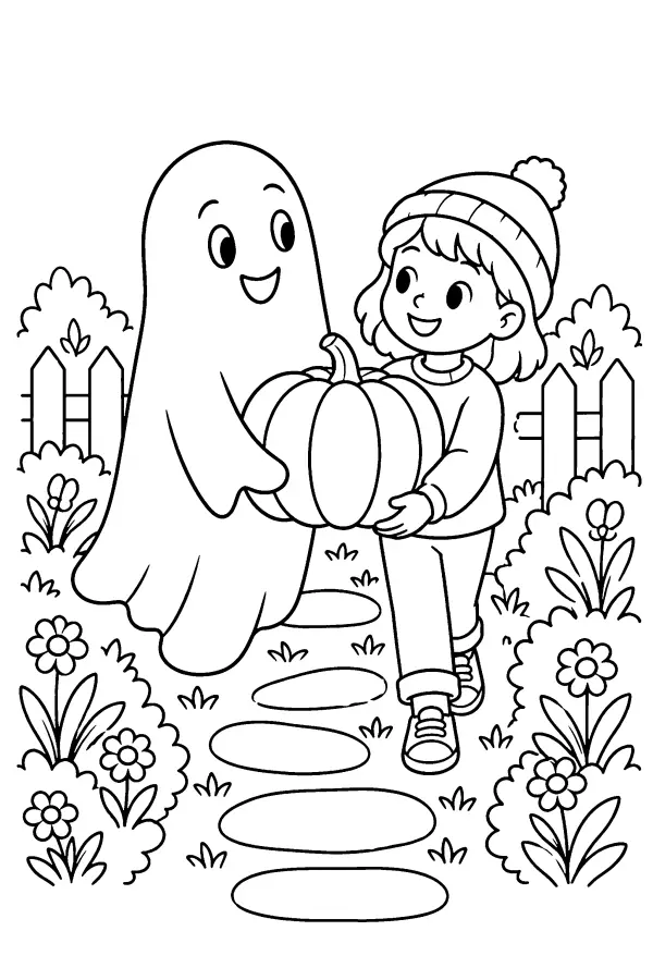 Ghost Pumpkin Walk