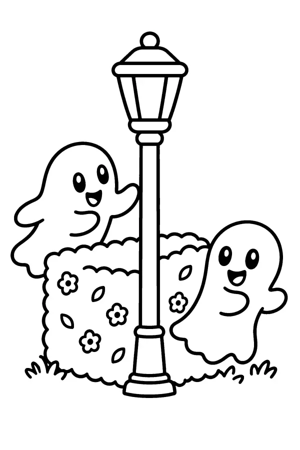 Ghosts By The Lamp