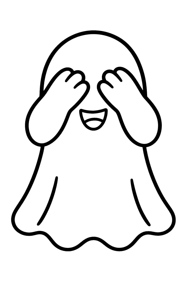 Peekaboo Ghost