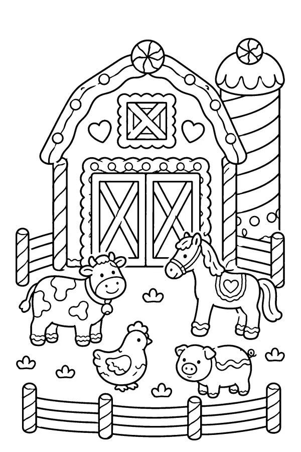 Gingerbread Barn