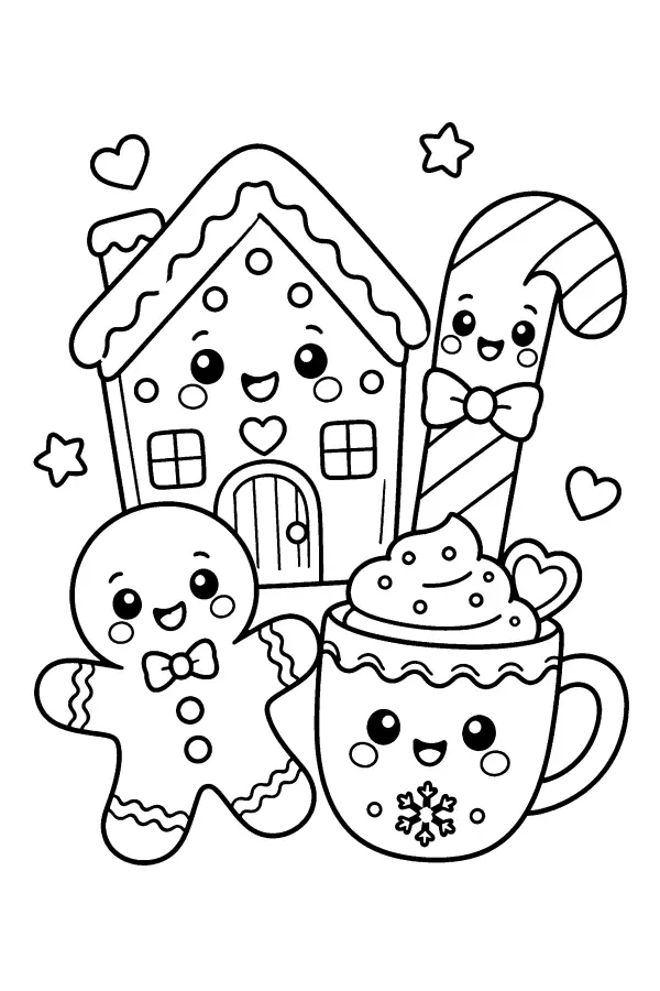 Gingerbread Treat Quartet