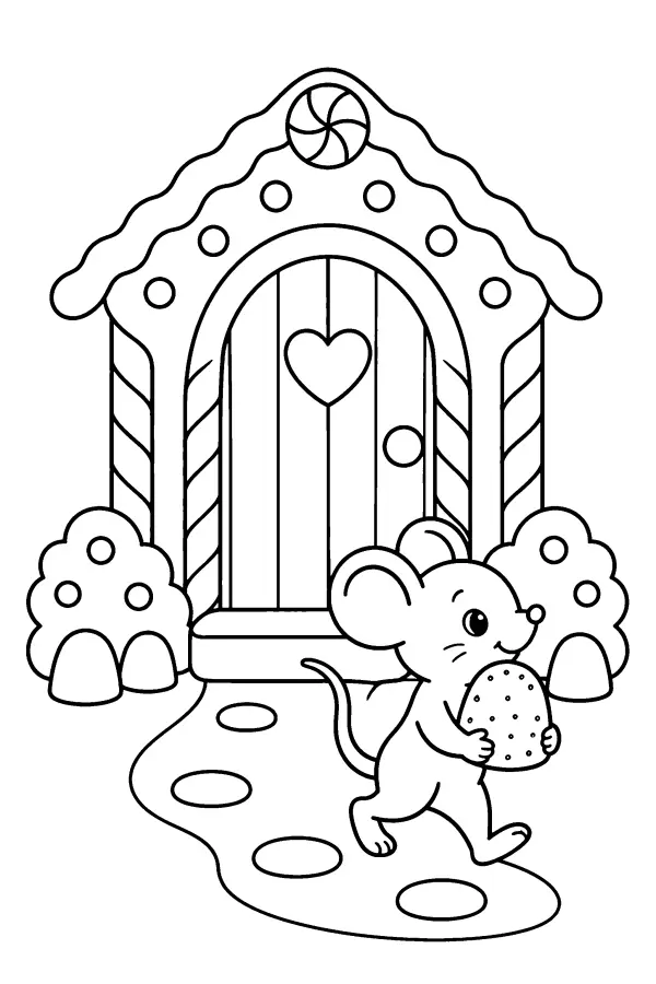 Mouse With Gumdrop