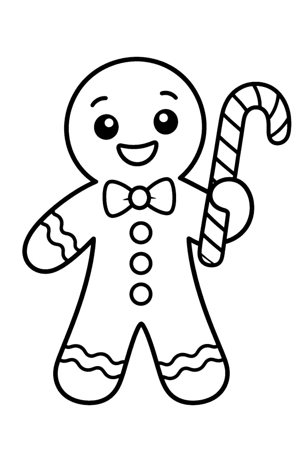 Candy Cane Gingerbread