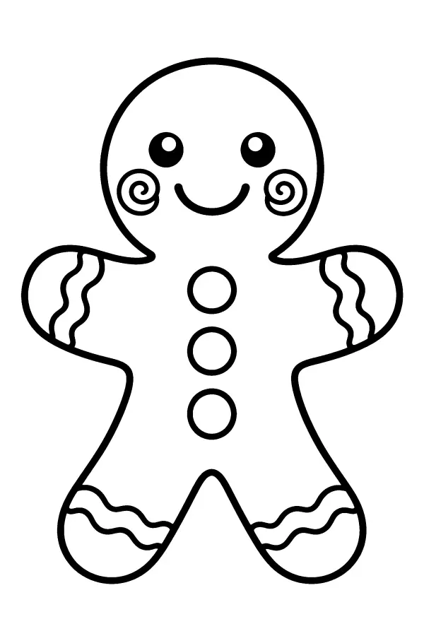 Gingerbread Dot Friend