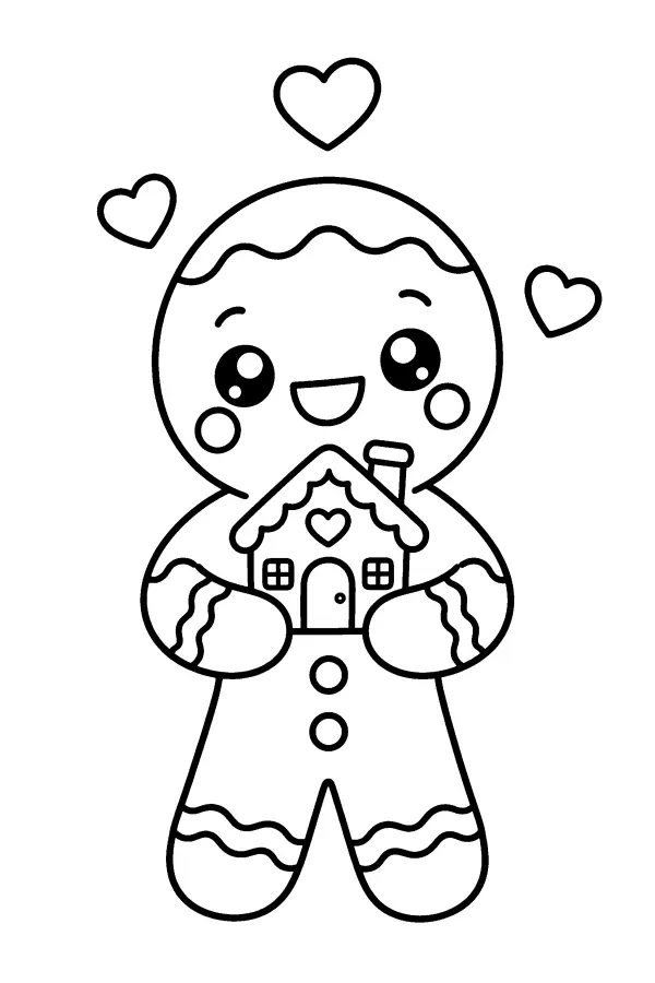 Gingerbread House Hug