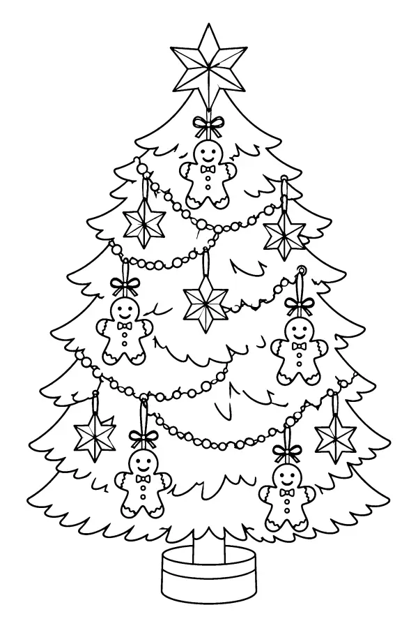 Gingerbread Tree Ornaments