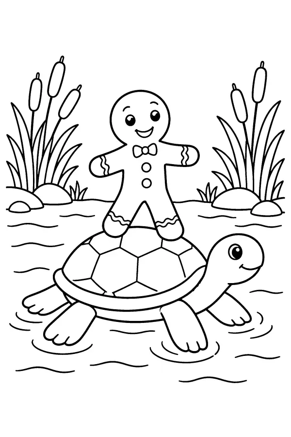 Gingerbread Turtle Crossing