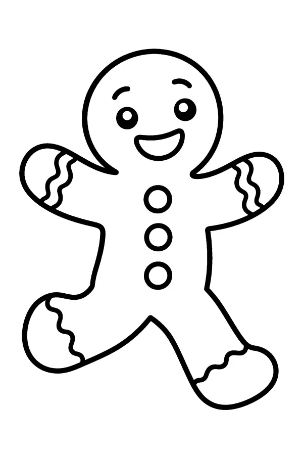 Running Gingerbread Man