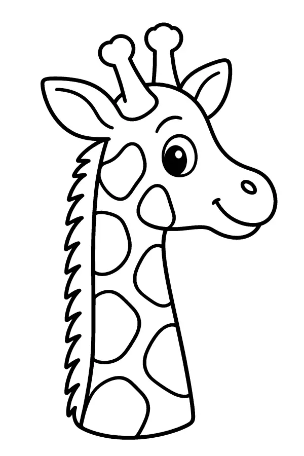 Giraffe Portrait