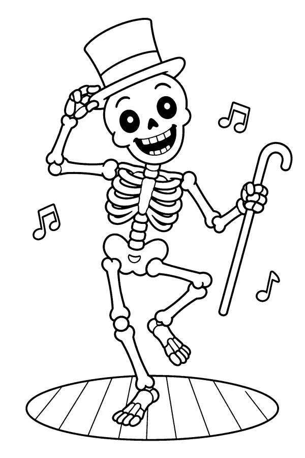Dancing Skeleton