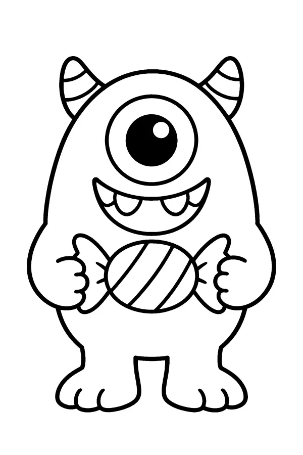 One Eyed Candy Monster
