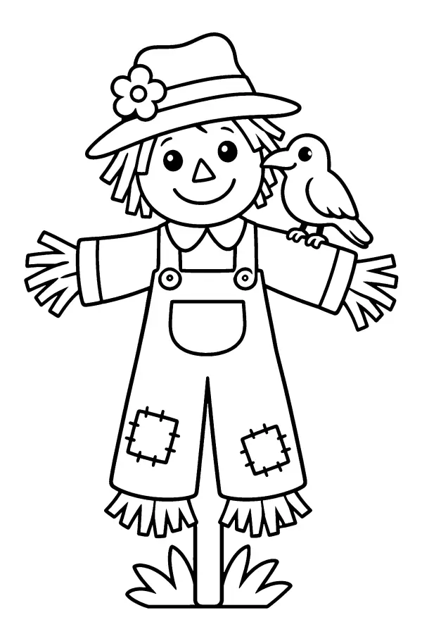 Scarecrow and Crow