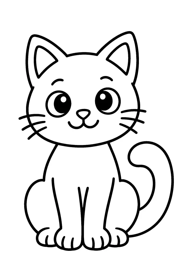 Sitting Kitten