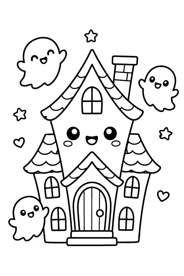 Smiling Haunted House
