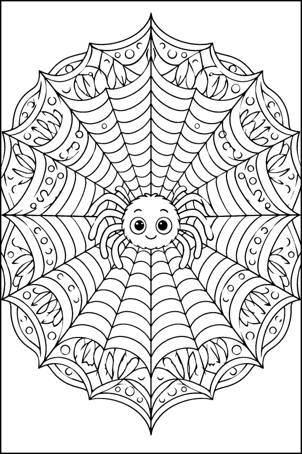 Spider Web Mandala