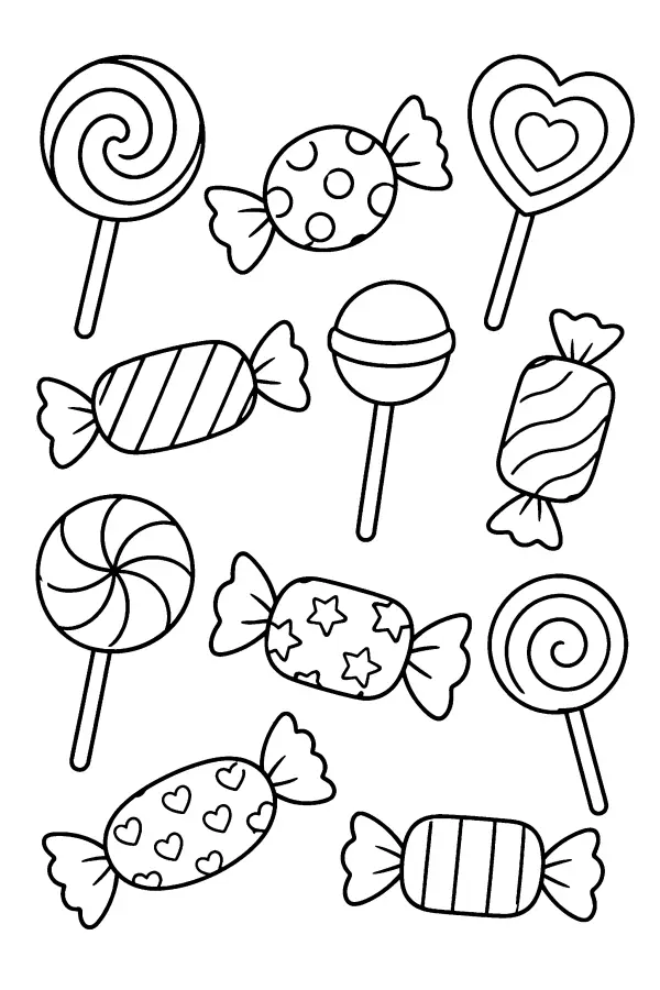Twelve Candies and Lollipops