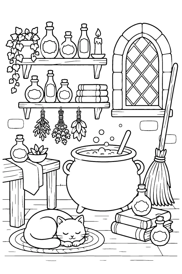 Witch Kitchen Corner