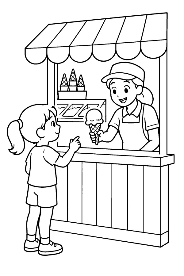 Ice Cream Window Order