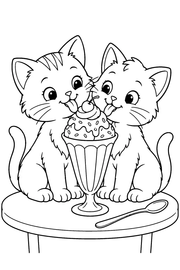 Kitten Sundae Share