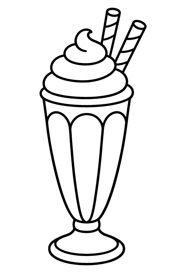 Milkshake Glass