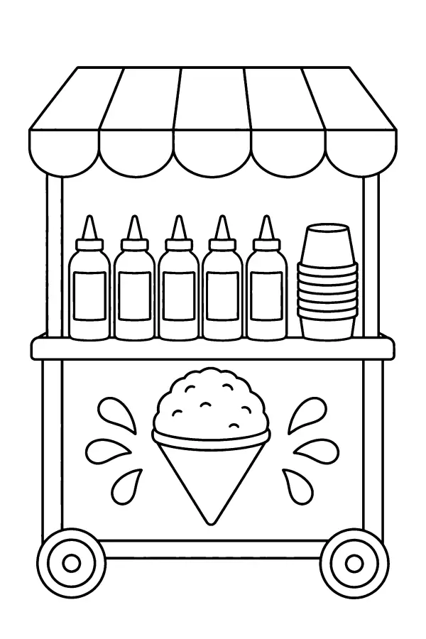 Snow Cone Cart