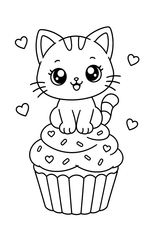 Cupcake Kitten