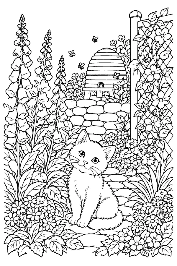 Kitten Cottage Garden