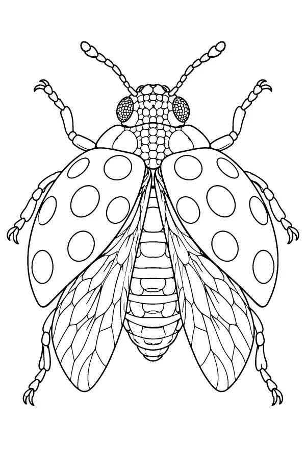 Ladybug Anatomy Study