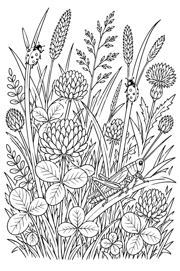 Meadow Bug Scene