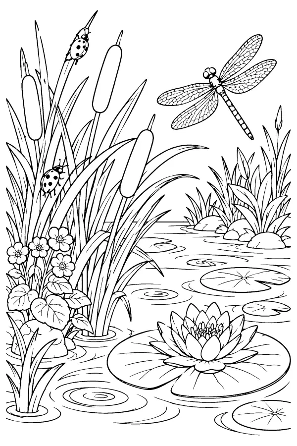 Pondside Dragonfly