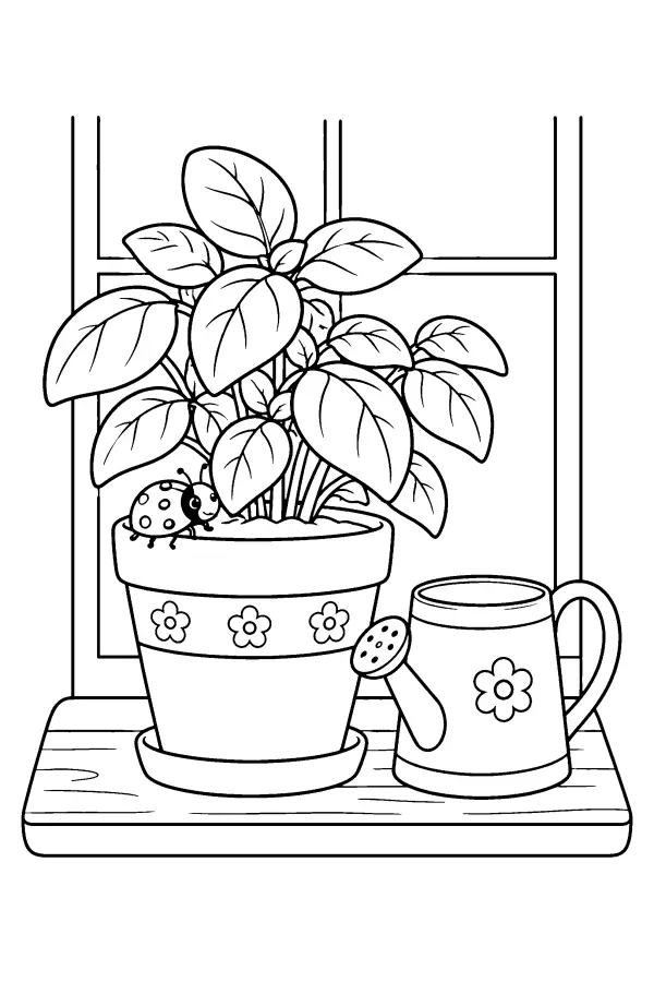 Window Herb Garden