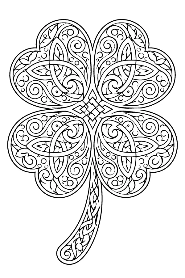 Decorative Clover Knot