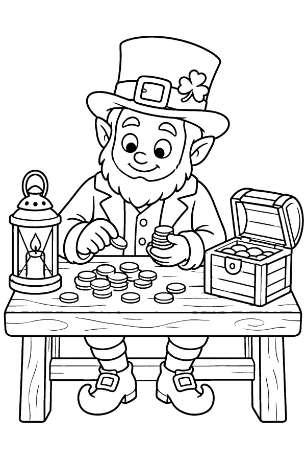 Leprechaun Coin Counting